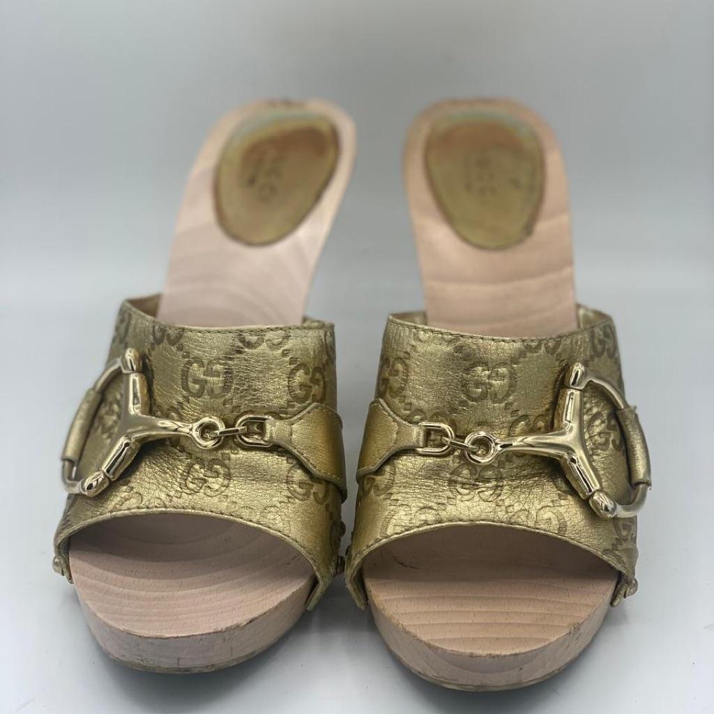 Gucci Gold Wood Vintage 2004