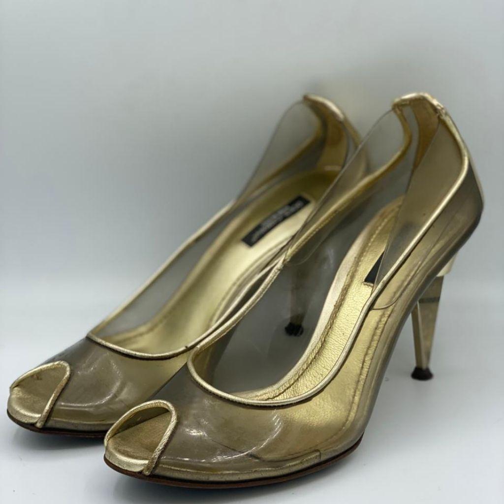 Dolce&Gabbana Pumps Vintage Peep Toe Heels