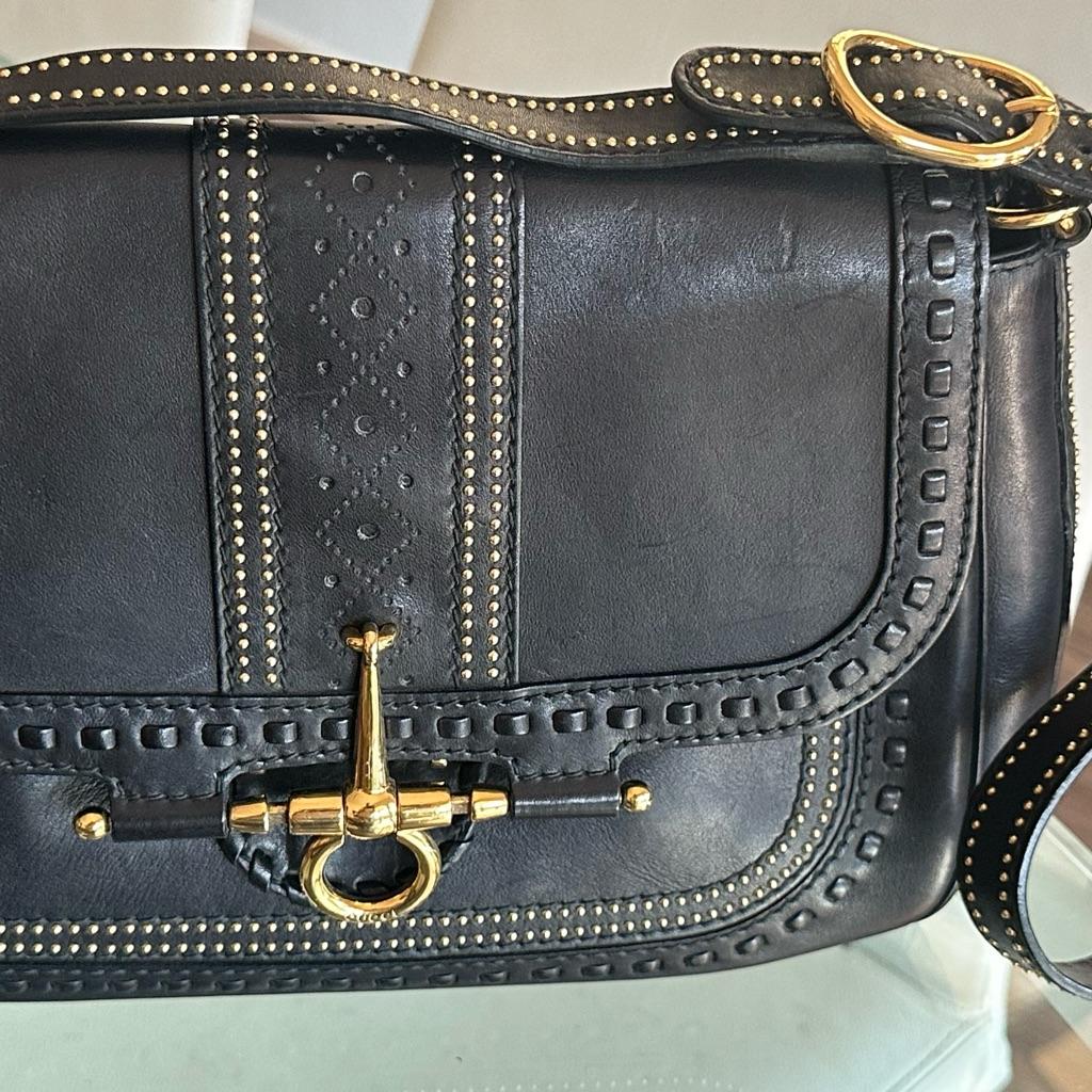 Gucci Babouska Studded Leather Shoulder Bag – Special Edition
