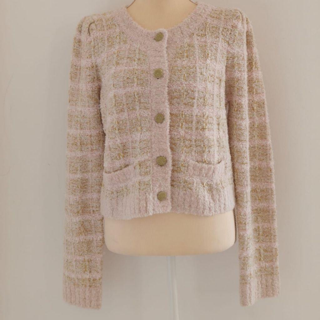 LoveShackFancy Saxson cardigan size XL